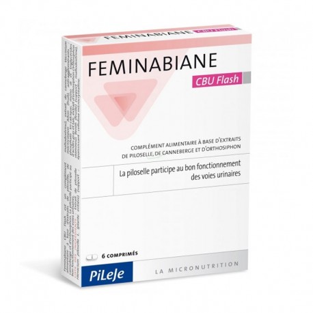 PILEJE FEMINABIANE C.U. FLASH 6 COMPRIMIDOS